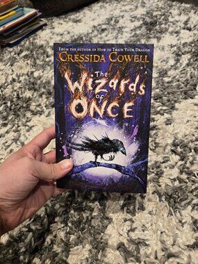 The Wizards of Once | Cressida Cowell | Paperback - Purple/Black